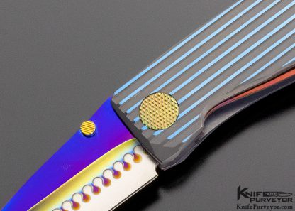 Michael Walker Custom Knife Zipper Linerlock - Image 2