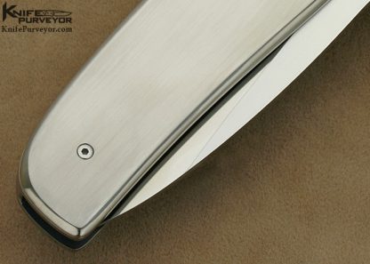 Michael Walker & Ron Lake Collaboration Custom Knife 1997 "Safe" Linerlock Prototype - Image 5