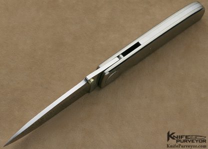 Michael Walker & Ron Lake Collaboration Custom Knife 1997 "Safe" Linerlock Prototype - Image 6
