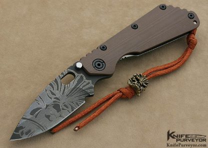 Mick Strider Custom Knife Starlingear Limited Edition "Wolfman" SMF Collaboration Framelock