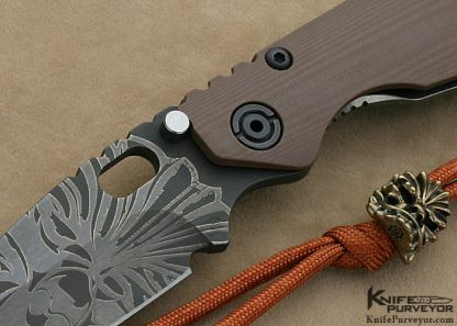Mick Strider Custom Knife Starlingear Limited Edition "Wolfman" SMF Collaboration Framelock - Image 2