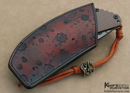 Mick Strider Custom Knife Starlingear Limited Edition "Wolfman" SMF Collaboration Framelock - Image 6