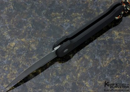 Microtech Custom Knife "Vero Beach" Anti-Slip Aluminum "UDT" Button Release Auto - Image 5