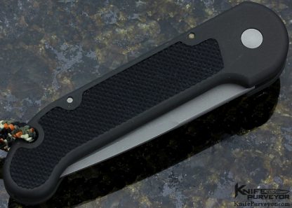 Microtech Custom Knife "Vero Beach" Anti-Slip Aluminum "UDT" Button Release Auto - Image 3