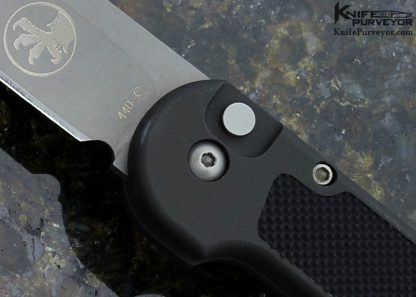 Microtech Custom Knife "Vero Beach" Anti-Slip Aluminum "UDT" Button Release Auto - Image 2