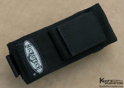 Microtech Custom Knife Discontinued CMTX5-A Green Canvas Micarta D/A Liner Lock - Image 8