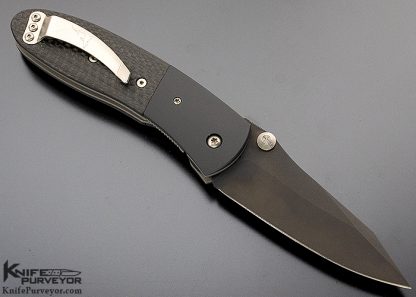 Microtech Custom Knife Lightfood Carbon Fiber D/A Automatic - Image 3