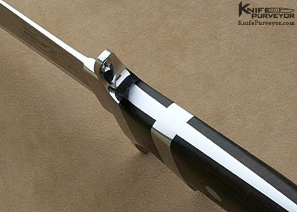 Mike Lovett Custom Knives Desert Ironwood Big Bear Fighter - Image 7