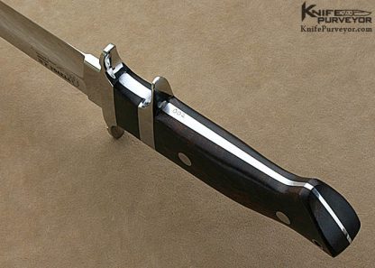 Mike Lovett Custom Knives Desert Ironwood Big Bear Fighter - Image 8