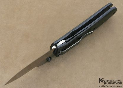 Mike Snody Custom Knife Carbon Fiber Resistor Linerlock - Image 7