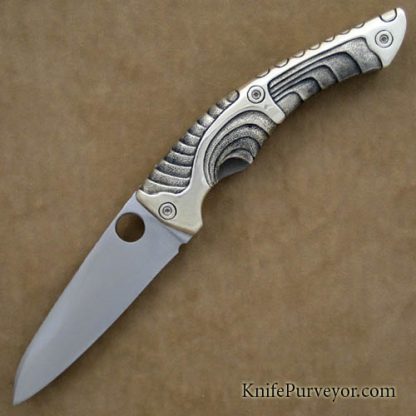 Mikkel Willumsen Custom Knife Scandinavian Alien Linerlock