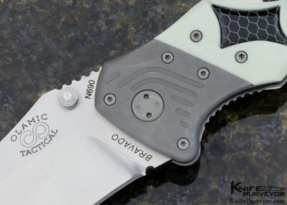 Olamic Cutlery Custom Knife Bravado Linerlock - Image 2