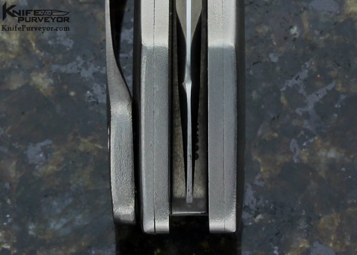 Olamic Custom Knife Wayfarer Red C-TEK Linerlock Flipper 17261