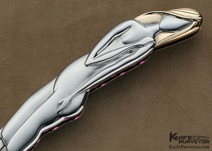 Stephen Olszewski Custom Knives "Every Man's Dream" Sculpted Linerlock - Image 3