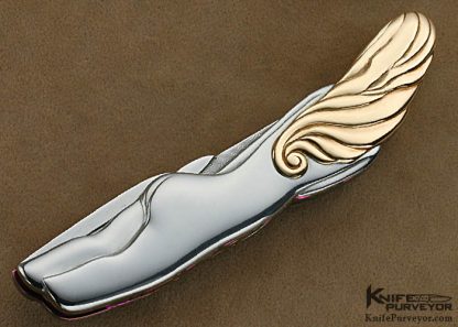 Stephen Olszewski Custom Knives "Every Man's Dream" Sculpted Linerlock - Image 4
