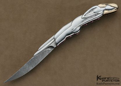 Stephen Olszewski Custom Knives "Every Man's Dream" Sculpted Linerlock
