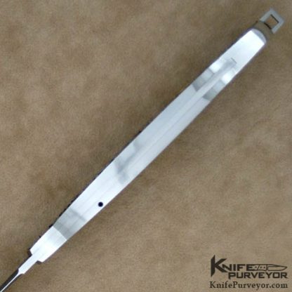 Warren Osborne Custom Knife Automatic Engraved by C.J. Cai - Image 5
