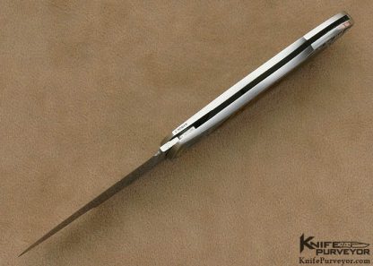 Warren Osborne Custom Knives #001 Biggs Jasper Interframe Lockback Engraved by Jon Robyn - Image 9