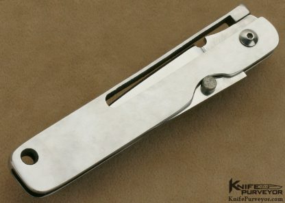 Pat Crawford Custom Knife Frame Lock Tanto - Image 3