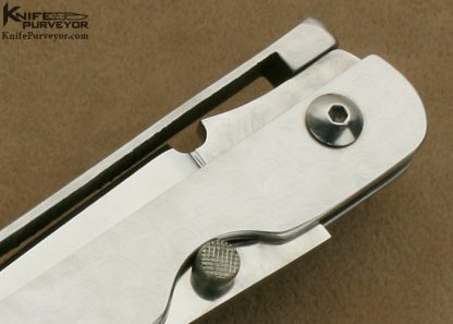 Pat Crawford Custom Knife Frame Lock Tanto - Image 4