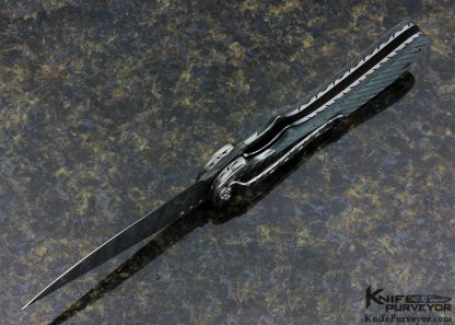 Pat Crawford Custom Knife "Stealth" Flipper Linerlock - Image 8