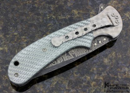 Pat Crawford Custom Knife "Stealth" Flipper Linerlock - Image 5