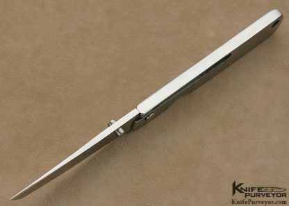 Pat Crawford Custom Knife Frame Lock Tanto - Image 5