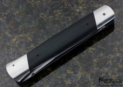 Paul Panak Custom Knife G10 Auto Linerlock Tanto Blade - Image 3