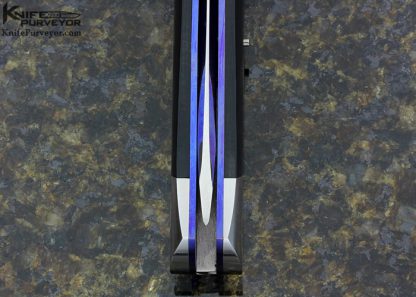 Paul Panak Custom Knife G10 Auto Linerlock Tanto Blade - Image 6