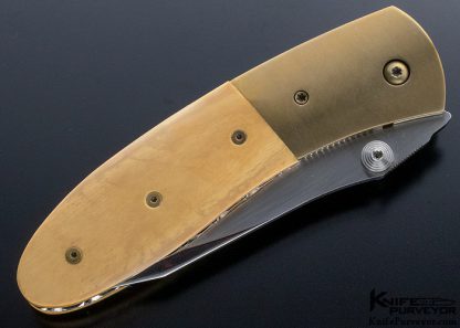 Microtech LLC Custom Knife Bolster Release Embellished by Paul Panak - Image 5