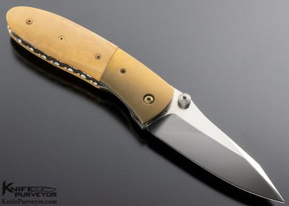 Microtech LLC Custom Knife Bolster Release Embellished by Paul Panak - Image 3