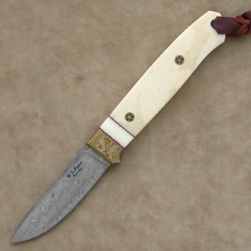 W.D. Pease Custom Knife: Mammoth Semi Skinner