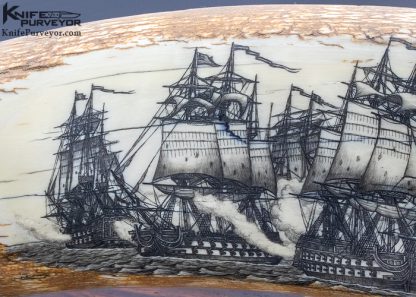 Peter Kinney Custom Knife "Ships Battle" - Image 4