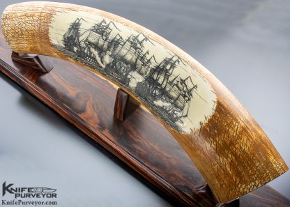 Peter Kinney Custom Knife "Ships Battle"