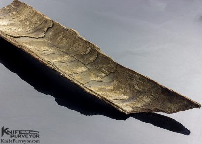 Peter Kinney Scrimshawed Mammoth Tusk Outer Bark with Orca Pod and Whaler Ship Accented with Traditional Inuit Art - Image 8