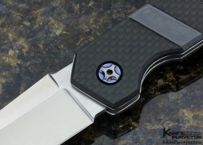Phil Booth Custom Knife One of a Kind Scale Release Auto - Image 2