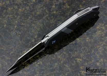 Phil Booth Custom Knife One of a Kind Scale Release Auto - Image 4