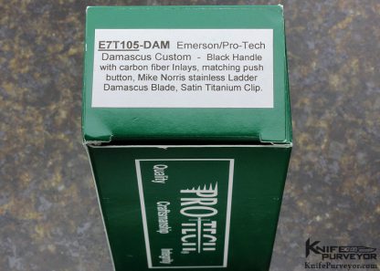 Pro-Tech/Emerson Custom Knife E7T105-Dam Auto - Image 6