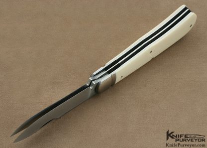 Reese Bose Custom Knife 2 Blade Panama Trapper #2 - Image 5