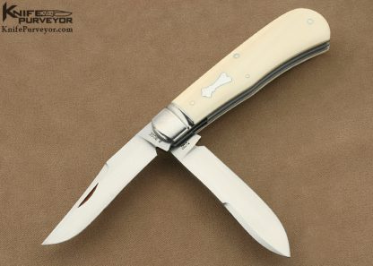 Reese Bose Custom Knife 2 Blade Panama Trapper #2
