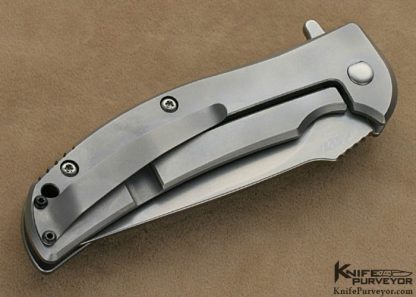 RJ Martin Custom Knives Q36 Overkill Carbon Fiber Interframe Flipper - Image 3