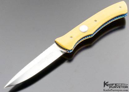 Rainy Vallotton Custom Knife Westingtonhouse Micarta Auto 9582