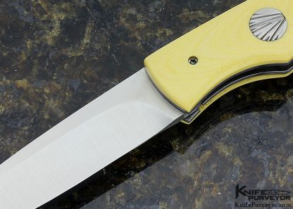 Rainy Vallotton Custom Knife Westingtonhouse Micarta Auto - Image 2