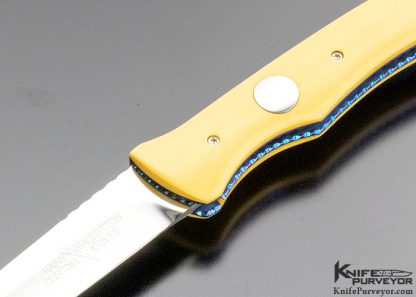 Rainy Vallotton Custom Knife Westingtonhouse Micarta Auto - Image 2