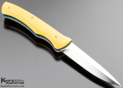 Rainy Vallotton Custom Knife Westingtonhouse Micarta Auto - Image 3