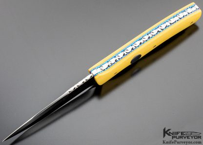 Rainy Vallotton Custom Knife Westingtonhouse Micarta Auto - Image 6
