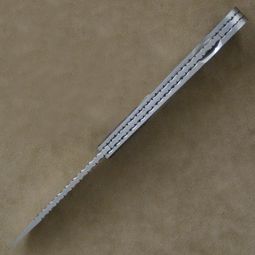 Ralph Dewey Harris Custom Knife Sole Authorship Engraved Mother of Pearl Lockback - Image 4