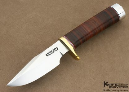 Randall Custom Knife Stacked Leather Handle "Gamester"