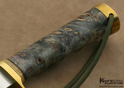 Randall Knife Model #3-6 Hunter Burl Wood Finger Grips - Image 3