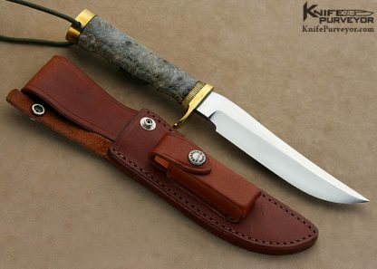 Randall Knife Model #3-6 Hunter Burl Wood Finger Grips - Image 8